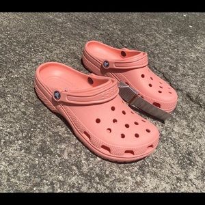 Pink Crocs